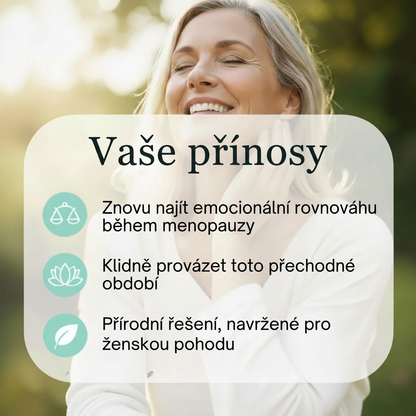 Bachovy květy na menopauzu – rovnováha & vnitřní komfort